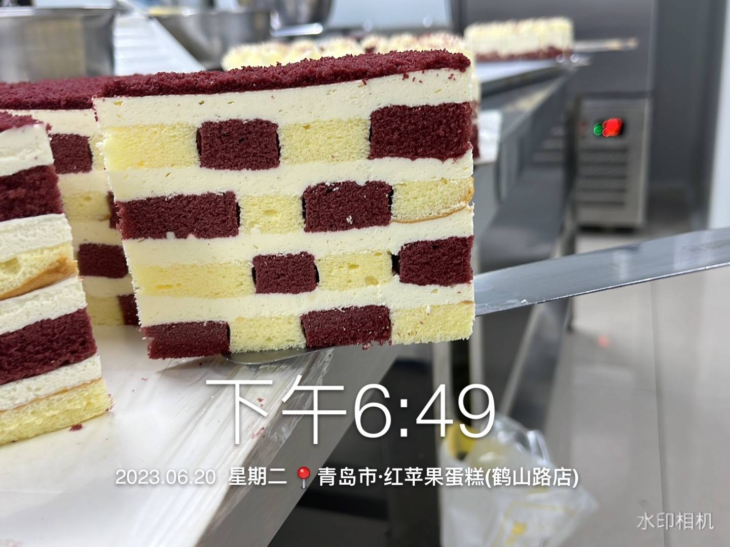 High Speed Round Cake Portion Machine