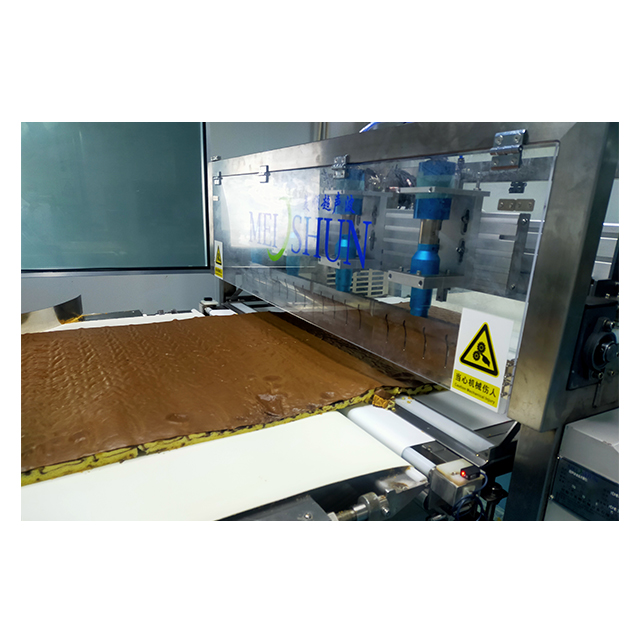 Flat Cakes Inline Cutting with Conveying Belt