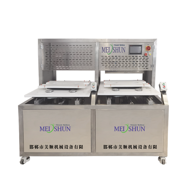 High Speed ultrasonic cutter for round and tray baked food cakes