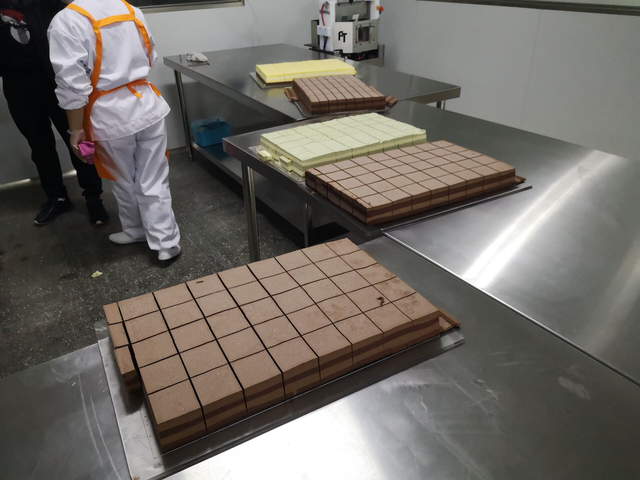 Advanced Automatic Traycake Cutting Machine with Knife Cleaning Funtion