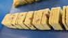 LSX600P Automatic Biscotti Slicing machine Cranberry Biscuit Slice